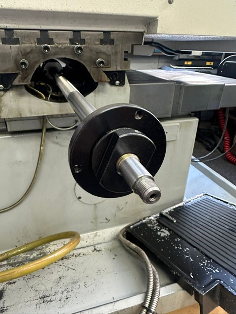 Ballscrew assembly fixed to ballscrew
